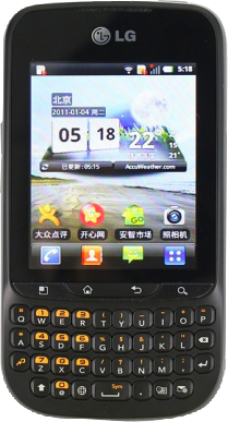 LG C660（Optimus pro）